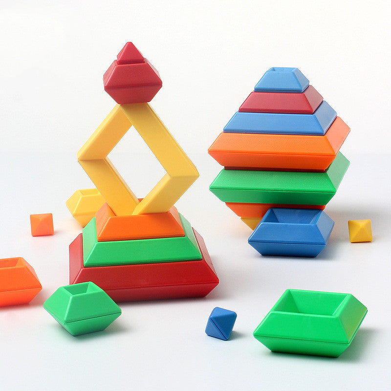 Color Shapes Building Blocks