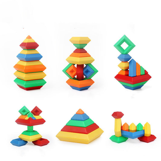 Color Shapes Building Blocks