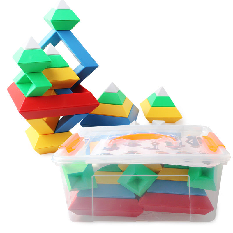 Color Shapes Building Blocks