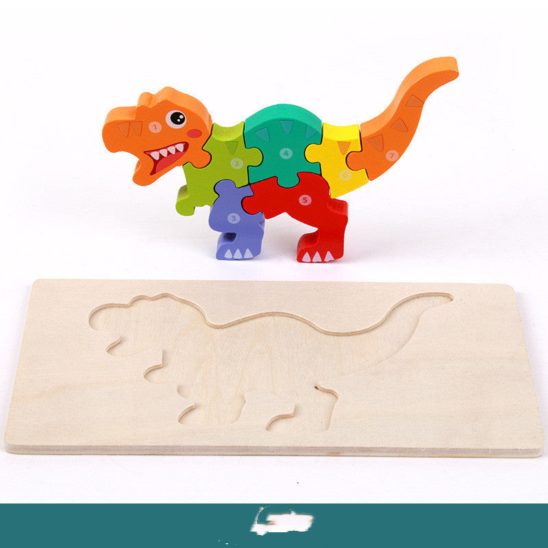 Three-dimensional Wooden Toys