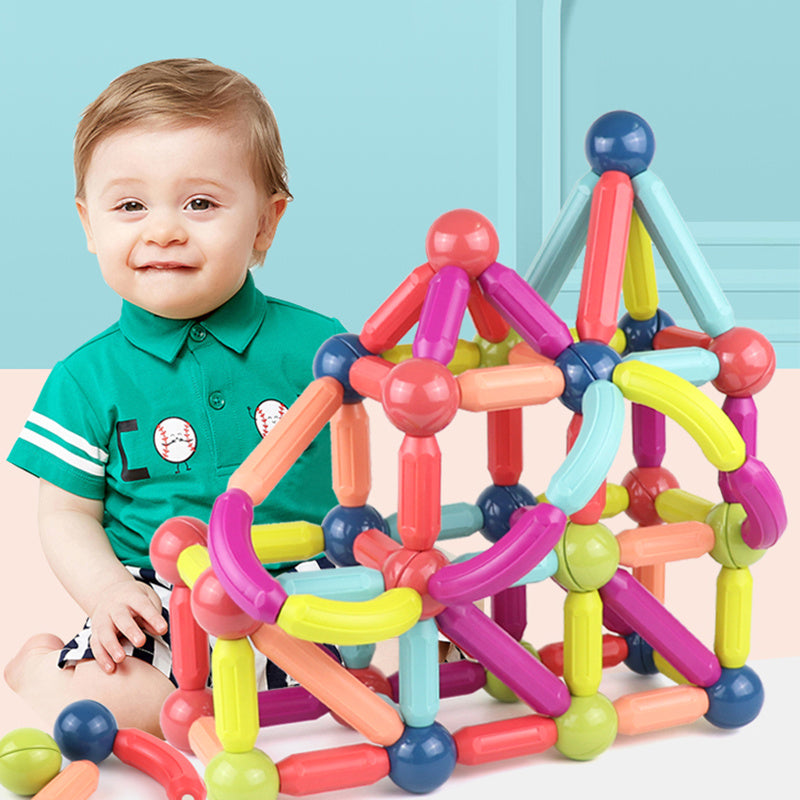 Magnetic Building Block Stick