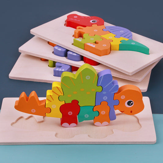 Three-dimensional Wooden Toys