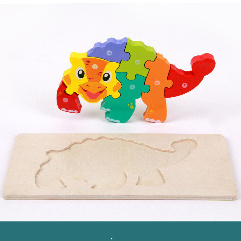 Three-dimensional Wooden Toys