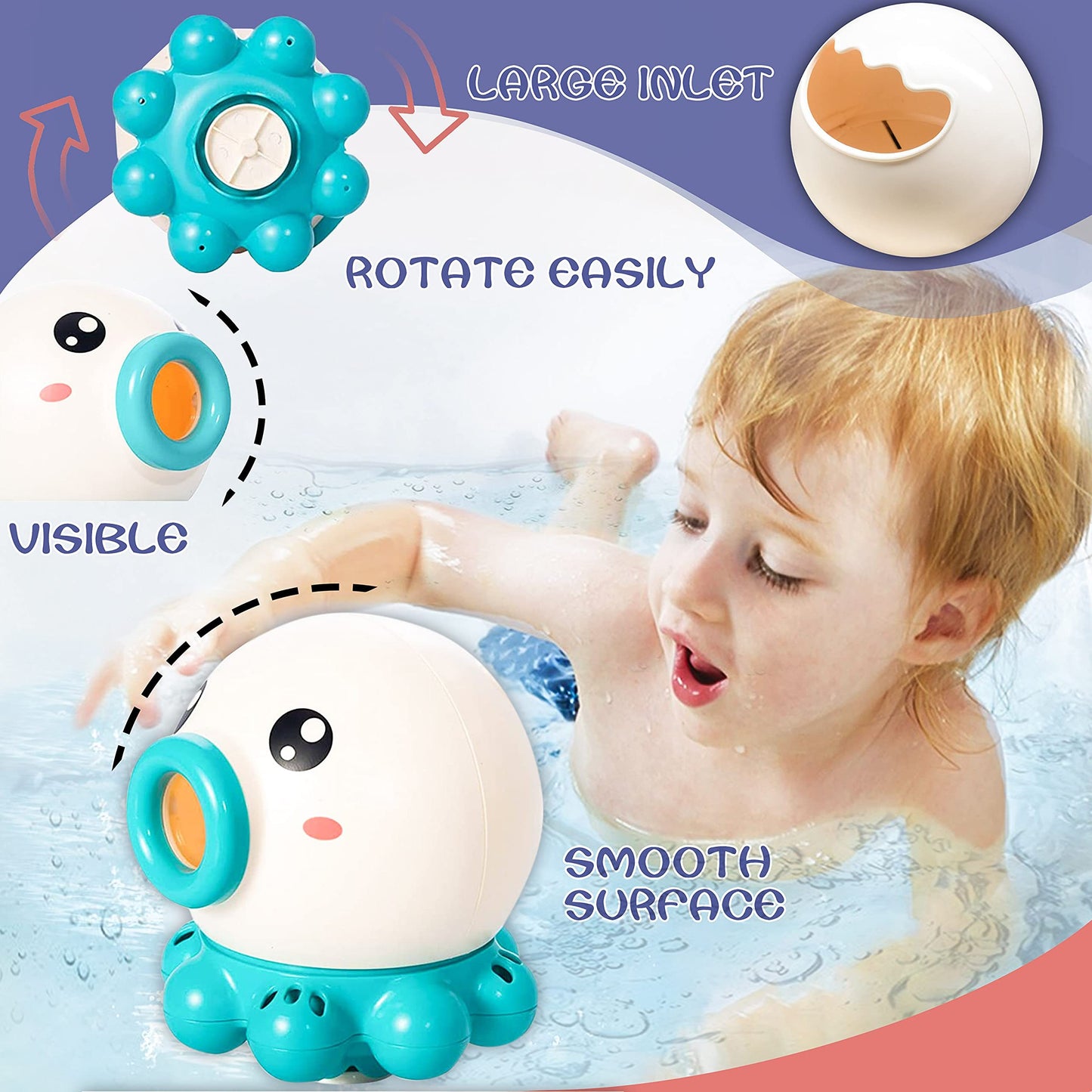 Bath Octopus Fountain Toy